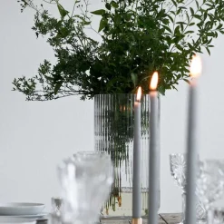 LYNGBY Porcelæn Vase 20,5cm Klart Glass