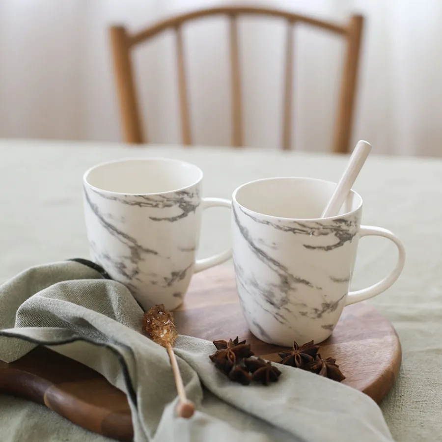 PORSGRUNDS PORSELÆNSFABRIK Marmor Krus fra Porsgrunds Porselænsfabrik