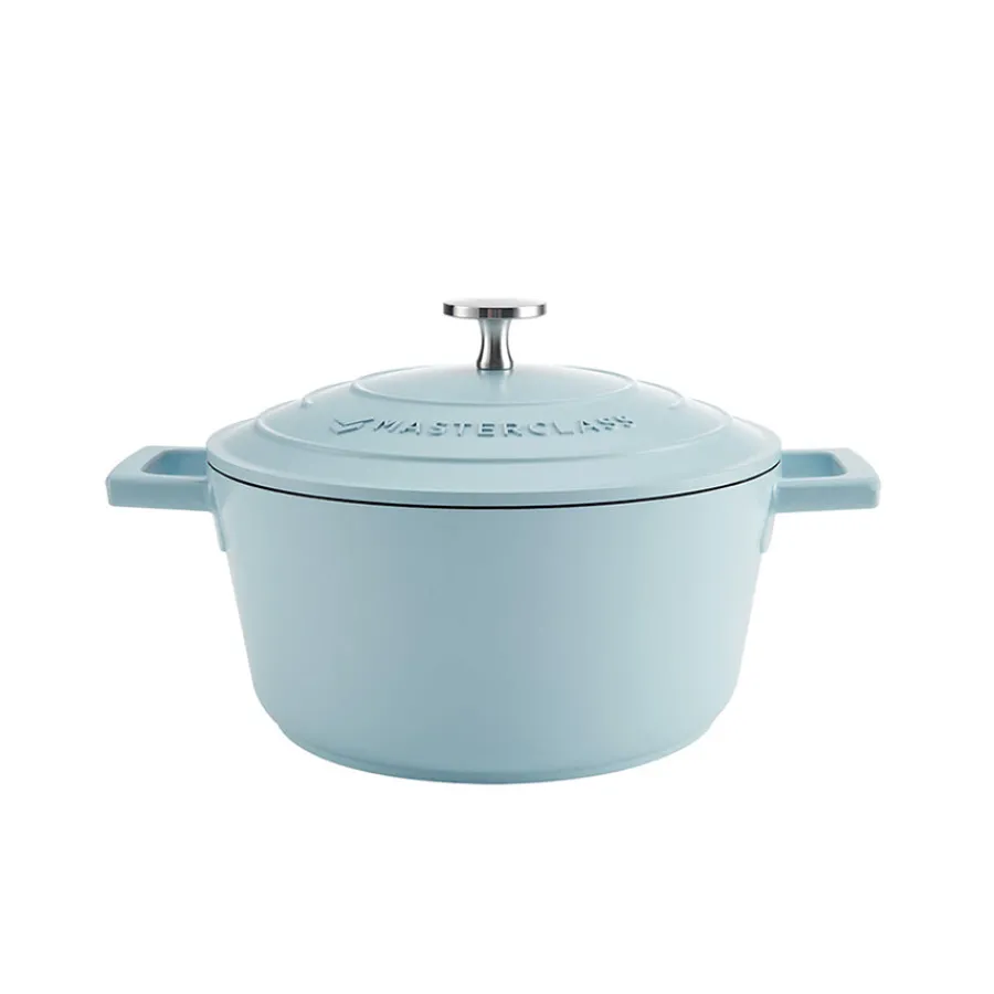 Lifetime Brands Europe ltd Masterclass Cast Aluminium Gryte 2,4L Himmelblå