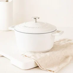 Lifetime Brands Europe ltd Masterclass Cast Aluminium Gryte 2,5L Krem