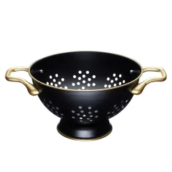 Lifetime Brands Europe ltd Masterclass Dørslag 24cm Sort & Gull Rustfritt Stål