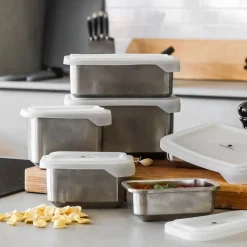 Lifetime Brands Europe ltd Masterclass Oppbevaringsboks 1L Rustfritt Stål