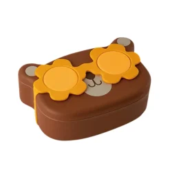 MINIS Play Matboks Bjørn RPET 600ml Brun