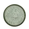 MOOMIN ARABIA Mummi Tallerken 15cm Furugrønn