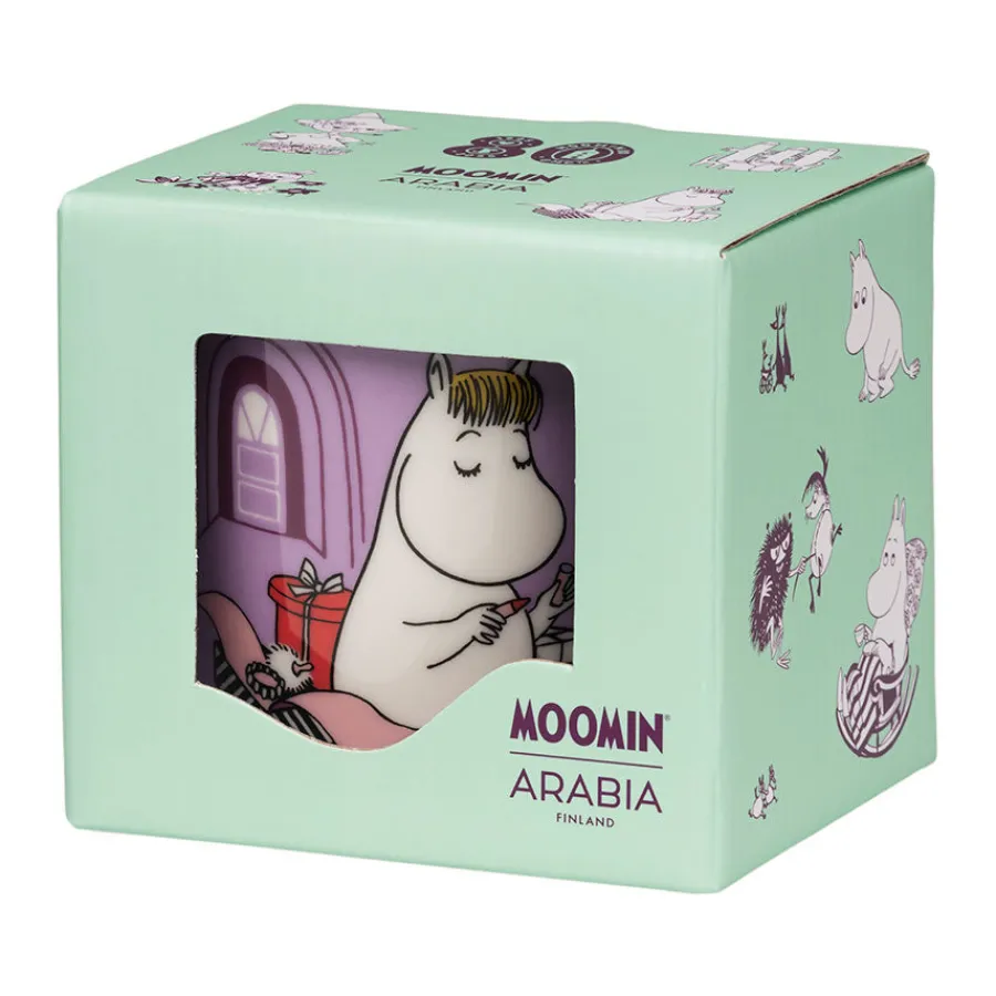 MOOMIN ARABIA Mummikopp 30cl Snorkfrøken 80-års Jubileum m/Boks