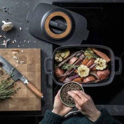 FISKARS Norden Oval Støpejernsgryte 5L