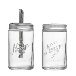 NORGESGLASSET Norgesglass Sukker og Kanel Sett