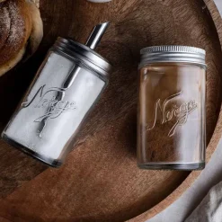 NORGESGLASSET Norgesglass Sukker og Kanel Sett