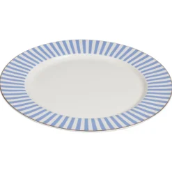 NOVA Abby Tallerken 26cm Blå m/Gullkant