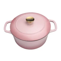 NOVA Dynamic Støpejernsgryte 4,3L 24cm Rosa