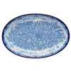 RÖRSTRAND OSTINDIA FLORIS OVALT SERV.FAT 33X22CM
