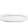 PILLIVUYT Plisse Ovalt Serveringsfat 36cm