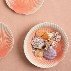 PORSGRUNDS PORSELÆNSFABRIK Porsgrunds Porselænsfabrik Kamskjell Dyp Tallerken 22cm Korall