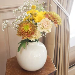 PORSGRUNDS PORSELÆNSFABRIK Porsgrunds Porselænsfabrik Soft Vase 18cm Off-White