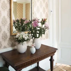 PORSGRUNDS PORSELÆNSFABRIK Porsgrunds Porselænsfabrik Soft Vase 18cm Off-White