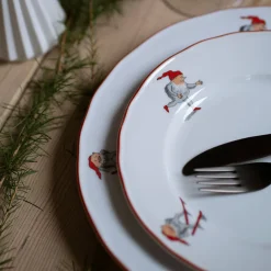 PORSGRUNDS PORSELÆNSFABRIK Porsgrunds Porselænsfabrik Nisseservise Asjett 17,5cm