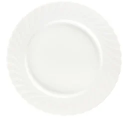 PORSGRUNDS PORSELÆNSFABRIK Porsgrunds Porselænsfabrik Bogstad Hvitt Stor Tallerken 27 cm