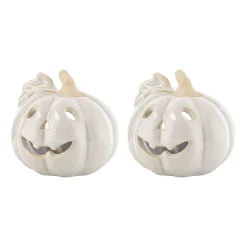 PORSGRUNDS PORSELÆNSFABRIK Porsgrunds Porselænsfabrik Gresskar Lyslykt Keramikk 8,9x8,5cm 2pk