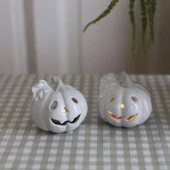 PORSGRUNDS PORSELÆNSFABRIK Porsgrunds Porselænsfabrik Gresskar Lyslykt Keramikk 8,9x8,5cm 2pk