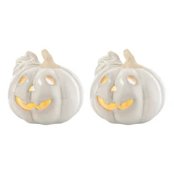 PORSGRUNDS PORSELÆNSFABRIK Porsgrunds Porselænsfabrik Gresskar Lyslykt Keramikk 8,9x8,5cm 2pk