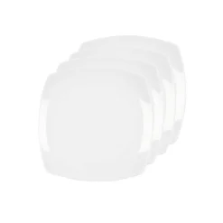 PORSGRUNDS PORSELÆNSFABRIK Porsgrunds Porselænsfabrik Sense Firkantet Tallerken 21cm 4pk