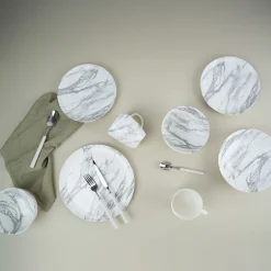 PORSGRUNDS PORSELÆNSFABRIK Porsgrunds Porselænsfabrik Marmor Tallerken 26cm