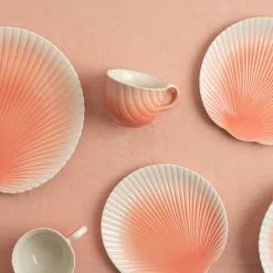 PORSGRUNDS PORSELÆNSFABRIK Porsgrunds Porselænsfabrik Kamskjell Krus 30cl Korall