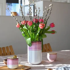 PORSGRUNDS PORSELÆNSFABRIK Porsgrunds Porselænsfabrik Marius Vase 20cm Rosa