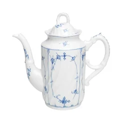 PORSGRUNDS PORSELÆNSFABRIK Porsgrunds Porselænsfabrik Bogstad Stråmønster Kaffekanne & Lokk