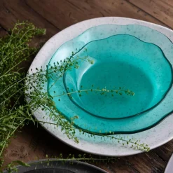 PORSGRUNDS PORSELÆNSFABRIK Porsgrunds Porselænsfabrik Dessertskål 15,5 cm Turkis Glass 4pk