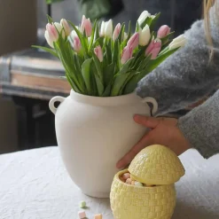 PORSGRUNDS PORSELÆNSFABRIK Porsgrunds Porselænsfabrik Cleo Vase 26cm Beige