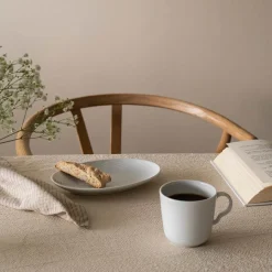 PORSGRUNDS PORSELÆNSFABRIK Porsgrunds Porselænsfabrik Bølge Hvitt Oval Asjett 19cm