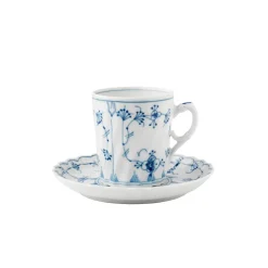 PORSGRUNDS PORSELÆNSFABRIK Porsgrunds Porselænsfabrik Bogstad Stråmønster Kopp 13 cl m/skål