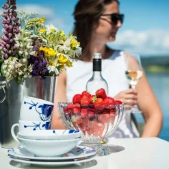 PORSGRUNDS PORSELÆNSFABRIK Porsgrunds Porselænsfabrik Maxistrå Blå Asjett 20,5 cm