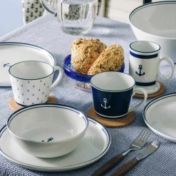 PORSGRUNDS PORSELÆNSFABRIK Porsgrunds Porselænsfabrik Maritim Stettekrus 23cl Blårand