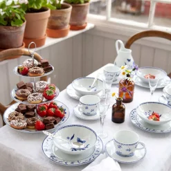 PORSGRUNDS PORSELÆNSFABRIK Porsgrunds Porselænsfabrik Bluebird Butterfly Sausemugge 60cl