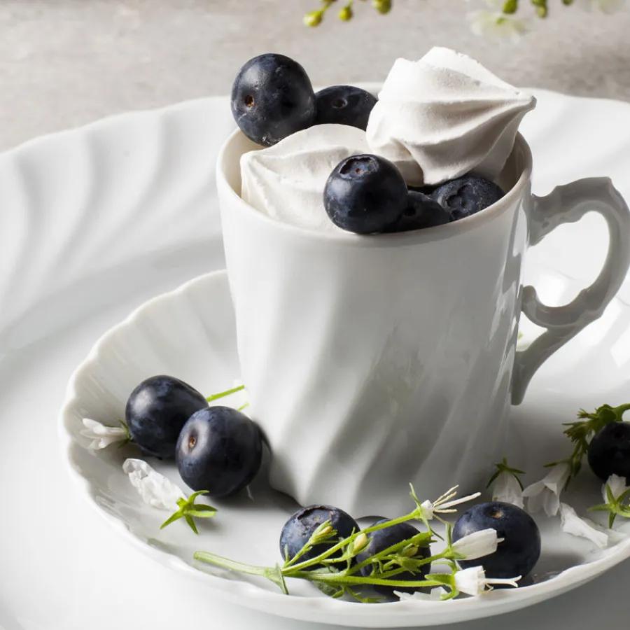 PORSGRUNDS PORSELÆNSFABRIK Porsgrunds Porselænsfabrik Bogstad Hvitt Asjett 17,5 cm