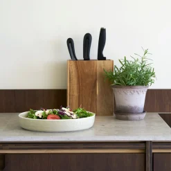 PORSGRUNDS PORSELÆNSFABRIK Porsgrunds Porselænsfabrik De Cuisson Knivblokk Tre