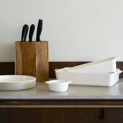 PORSGRUNDS PORSELÆNSFABRIK Porsgrunds Porselænsfabrik De Cuisson Knivblokk Tre