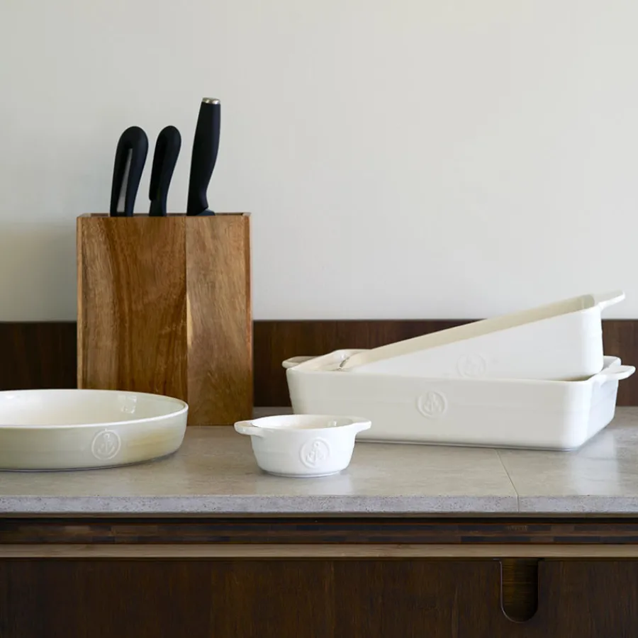 PORSGRUNDS PORSELÆNSFABRIK Porsgrunds Porselænsfabrik De Cuisson Knivblokk Tre