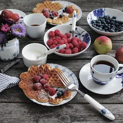 PORSGRUNDS PORSELÆNSFABRIK Porsgrunds Porselænsfabrik Maxistrå Blå Maxistå Cappucinokopp m/Skål 20cl