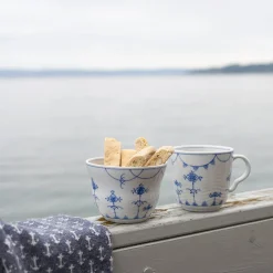 PORSGRUNDS PORSELÆNSFABRIK Porsgrunds Porselænsfabrik Bølge Strå Skål Lyslykt 11cm