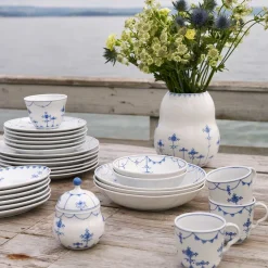 PORSGRUNDS PORSELÆNSFABRIK Porsgrunds Porselænsfabrik Bølge Strå Skål Lyslykt 11cm