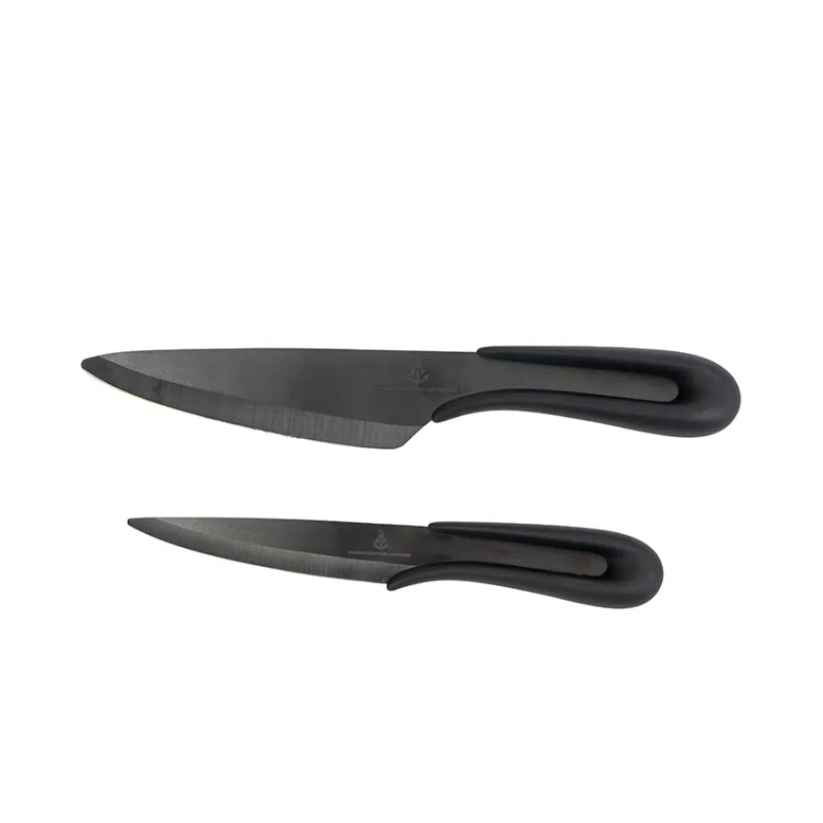 PORSGRUNDS PORSELÆNSFABRIK Porsgrunds Porselænsfabrik De Cuisson Knivsett 10cm & 16cm