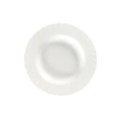 PORSGRUNDS PORSELÆNSFABRIK Porsgrunds Porselænsfabrik Bogstad Hvitt Tallerken Dyp 19,5 cm