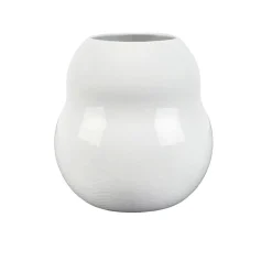 PORSGRUNDS PORSELÆNSFABRIK Porsgrunds Porselænsfabrik Bølge Hvitt Vase 20cm