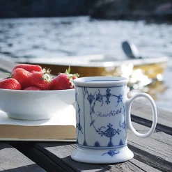 PORSGRUNDS PORSELÆNSFABRIK Porsgrunds Porselænsfabrik Bogstad Stråmønster Krus Stett 23 cl