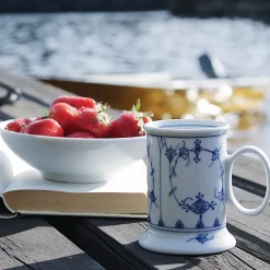 PORSGRUNDS PORSELÆNSFABRIK Porsgrunds Porselænsfabrik Bogstad Stråmønster Krus Stett 23 cl