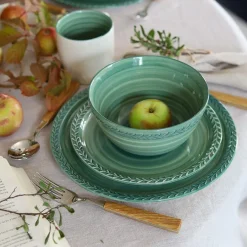 PORSGRUNDS PORSELÆNSFABRIK Porsgrunds Porselænsfabrik Pors Tallerken 21cm Grønn