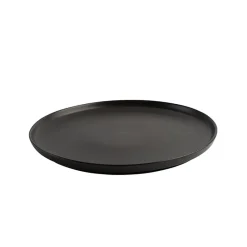 PORSGRUNDS PORSELÆNSFABRIK Porsgrunds Porselænsfabrik Natur Tallerken m/Kant 25cm Matt Sort